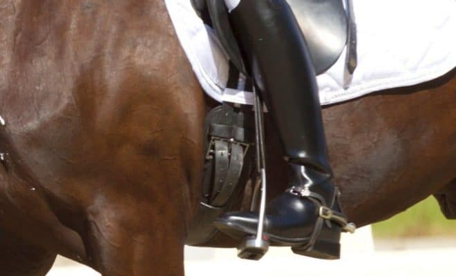 How to Keep Your Heels Down when Riding dressage