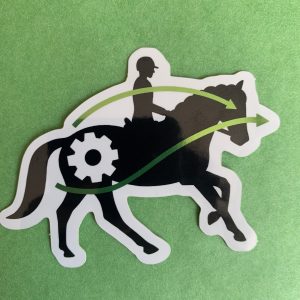 'HowToDressage Horse' Sticker