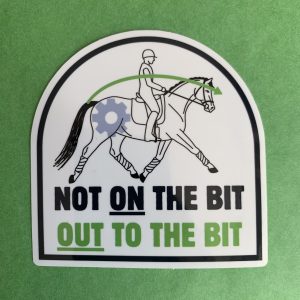 'Out To The Bit' Sticker